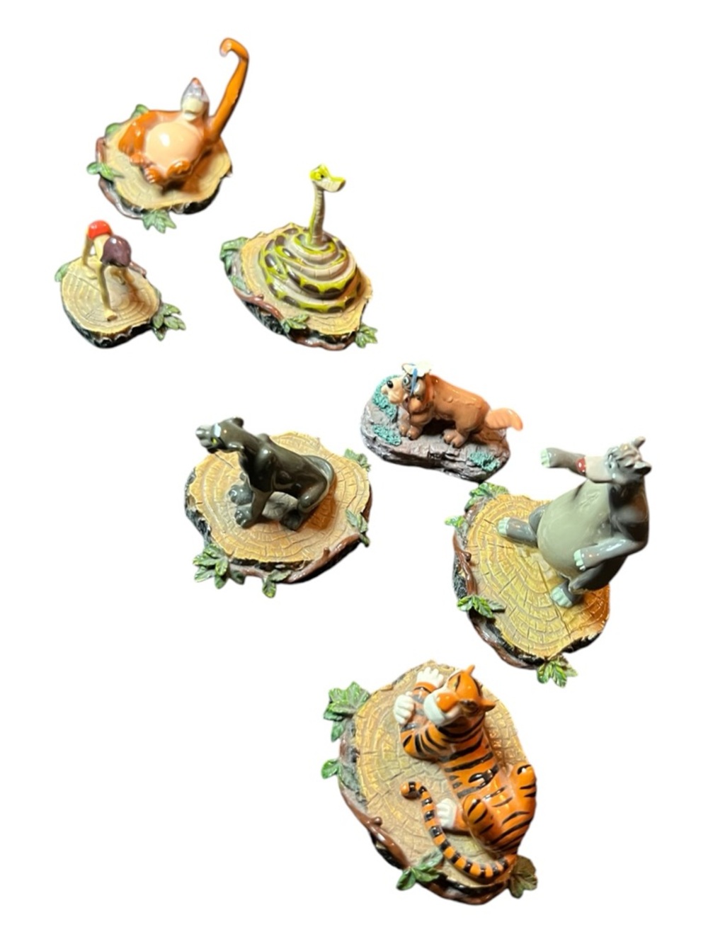 Disney The Jungle Book-Painted Animal Figurine Set